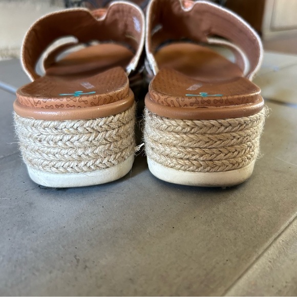 Baretraps Bliss Sandals Posture Plus Espadrille Platform Burnt Tan Size 7 - Picture 10 of 11